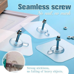 Punch-Free Screw Stickers (High Quality)
